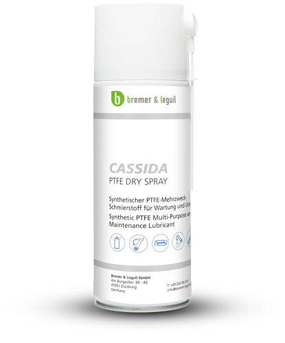 CASSIDA PTFE DRY SPRAY-CASSIDA Schmierstoffe von Bremer & Leguil